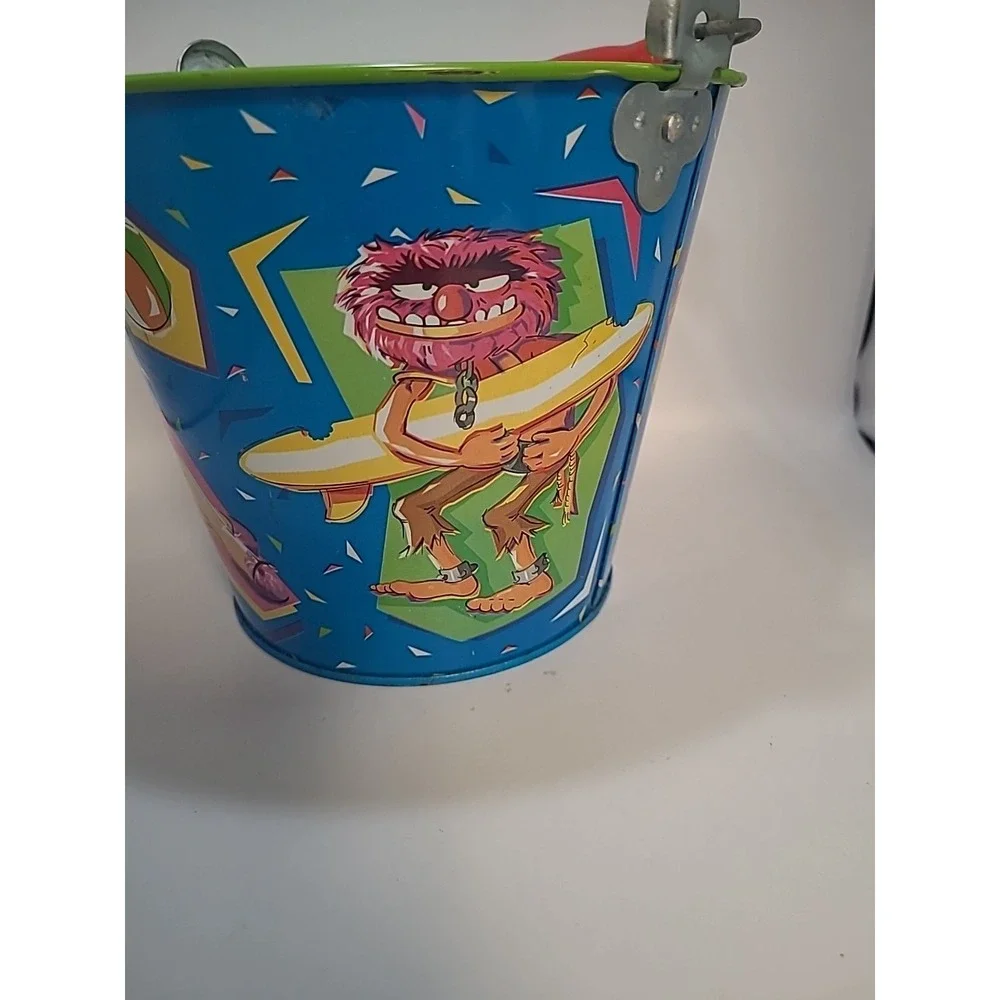 Vintage Sand Pail, KERMIT THE FROG, Miss Piggy, Animal, Fozzie‎